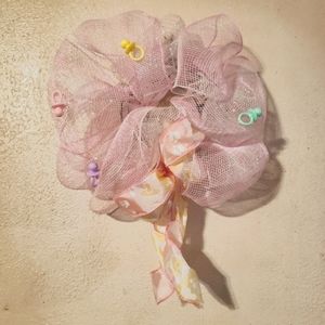 👶🏻Homemade 6" Baby Girl Wreath